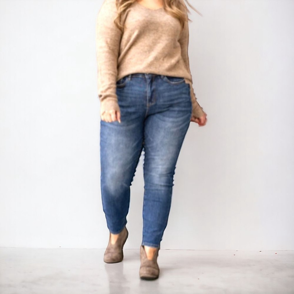 Judy Blue Bowie High Rise Control Top Skinny Jeans Women's Sz 22